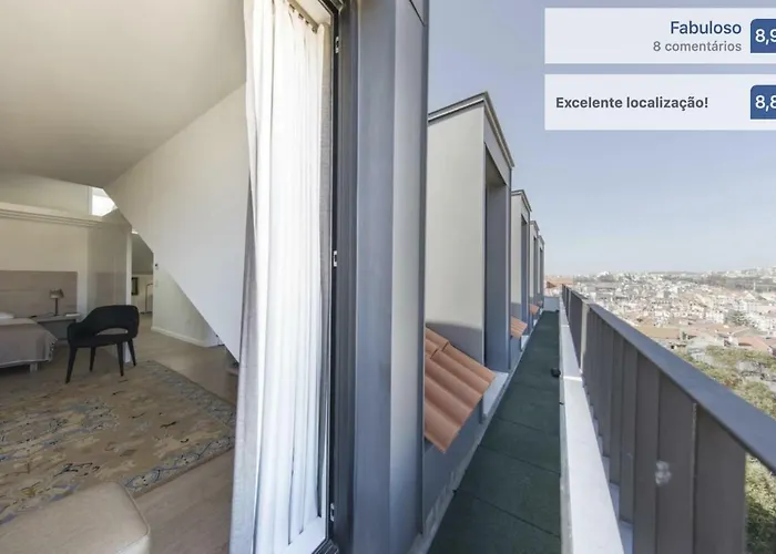 Amazing View In The Castle Hill Lissabon